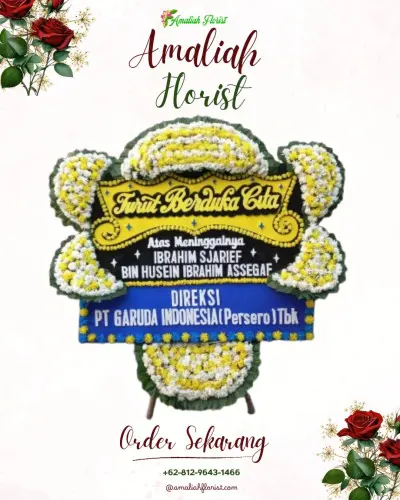Papan Bunga Duka di Kalidoni